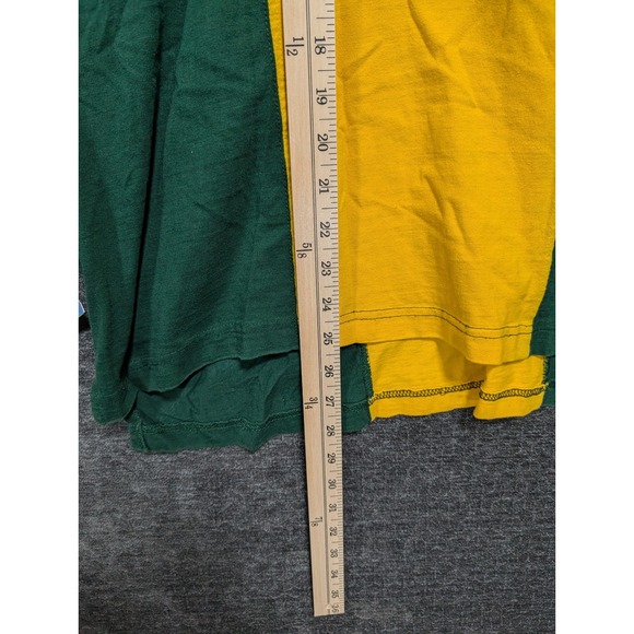 Green Bay Packers Long Sleeve Rugby Shirt Mens NFL The Edge 1992 - Picture 3 of 6